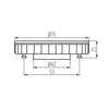 Kanlux 22424 ESG LED 9W GX53-CW Lampe Produktbild-Vorschau 4