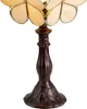 Clayre & Eef Tiffany Tischlampe 21x21x38 cm Beige Polyresin Produktbild-Vorschau 2