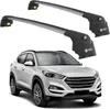 TURTLE STŘEŠNÍ NOSIČ AIR-2 , Silver HYUNDAI TUCSON TL 2016 Náhled obrázku produktu 1