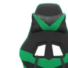 vidaXL Gaming-Stuhl mit Fußstütze Schwarz und Grün Produktbild-Vorschau 12