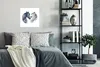 MuchoWow® Poster Pferde - Aquarell - Weiß - Mädchen - Produktbild-Vorschau 4