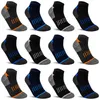 TEXEMP Sneaker Socken Herren & Damen 12 Paar  Mehrfarbig Produktbild-Vorschau 1