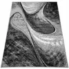Abstraktní kusový koberec 160x220 cm LUKEN - šedý Náhled obrázku produktu 2