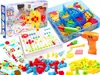 KIK KX7838_5 Mozaika dětské puzzle plastové bloky + Náhled obrázku produktu 1