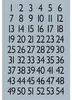 HERMA Zahlen Sticker 1-100 Folie silber Zahlen schwarz 100 Produktbild-Vorschau 5