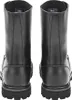 A pair of black leather boots shown from the back. Produktbild-Vorschau