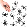Ragni inquietanti decorazione per feste di Halloween nero Anteprima dell’immagine prodotto 8