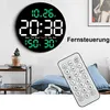 Digitale Wanduhr mit Fernbedienung, LED-Uhr mit 10-stufiger Produktbild-Vorschau 5