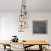 ZMH E27 Luce a sospensione nera a 5 fiamme Luce a Anteprima dell’immagine prodotto 8