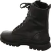 A black leather boot shown from the side against a white background. Produktbild-Vorschau