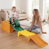 COSTWAY Loop-de-loop achtbaan, uitbreidbare kinderachtbaan Productafbeelding-voorbeeld 2