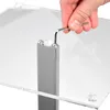 Abschließbare Spendenbox mit Bodendisplay und Topschild DIN Produktbild-Vorschau 6