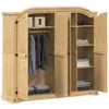 vidaXL Armoire Corona 194x52x186 cm Pin massif Voir les images du produit 2