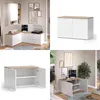 Kommode Vicco Wido Weiß/Sonoma 80 x 50 cm mit 2 Türen, Produktbild-Vorschau 8