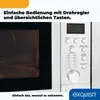 Exquisit Einbau Mikrowelle 900W, 1100W Grill, 2500W Produktbild-Vorschau 9