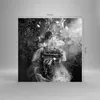 Bilder auf glas - Einteilig - Retro Vintage Frau - 70x70cm Produktbild-Vorschau 3