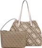 GUESS Damen Shopper Vikky Latte Logo/Pale Rose Produktbild-Vorschau 25