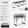 3 tables à tapisser - noir Voir les images du produit 2