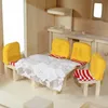 Villa Freda Puppenhaus Stadtvilla + Hussen + Puppenmöbel Produktbild-Vorschau 6