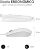 Subblim Combo Business Slim Silent Tastatur und Maus/ Weiß Produktbild-Vorschau 2