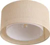 Lindby Deckenleuchte Soula, Ø 40 cm, beige, Kunststoff, E27 Produktbild-Vorschau 1