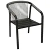 DEGAMO Gartensessel LYON stapelbar, Aluminium anthrazit + Produktbild-Vorschau 5