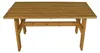 Gartentisch Holztisch Tisch aus Kiefernholz massiv helbraun Produktbild-Vorschau 2
