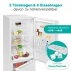 Réfrigérateur et congélateur 315L Blanc Bomann KG7357-Blanc Voir les images du produit 4
