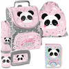 Schulranzen 5-tlg. Set für Mädchen & Jungen PANDA – Paso Produktbild-Vorschau 1