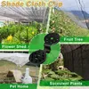 60 Stück Kunststoff Clips für Schutztuch, Gartennetz Clip Produktbild-Vorschau 6