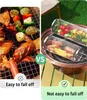 winterbeauy 1Stk Rolling Grillkorb mit griff,Rolling Produktbild-Vorschau 5