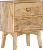 vidaXL Szafka nocna 40 x 35 x 55 cm z litego drewna mango Podgląd zdjęcia produktu 7