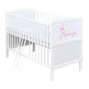 Baby-Delux Babybett Kinderbett Natalie Princess 140×70 Weiß Produktbild-Vorschau 5