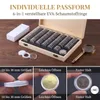 Münzsammelbox, Münzhalter, Münzbox aus Holz, 100 Stück Produktbild-Vorschau 3