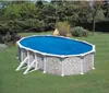 Stahlwandpool oval Classic Größe wählbar, 120cm tief, Stahl Produktbild-Vorschau 2