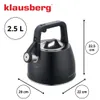 Stahlkocher Mit Pfeife 2,5L Klausberg Kb-7915 Produktbild-Vorschau 17