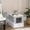Kattenbak D31-061V00GY, met afneembaar basisvak, inclusief Productafbeelding-voorbeeld 3