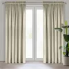 Samtvorhang ROSA beige 135x300 cm Kräuselband Produktbild-Vorschau 1