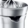 A close-up view of the top part of a silver electric citrus juicer. Náhled obrázku produktu