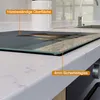 Wallario Herdabdeckplatte aus Glas, Größe 60 x 52 cm Produktbild-Vorschau 4