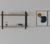Skye Decor, Abat - Walnut, Wandregal, Nussbaum, 100 % Produktbild-Vorschau 1