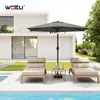 WOLTU Sonnenschirm, Strandschirm UV-beständig, 45° Produktbild-Vorschau 4