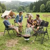Klappstuhl Set bis 150kg belastbar faltbar stabil Terrasse Produktbild-Vorschau 9