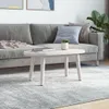 The Living Store Tischplatte Weiß 60x30x2,5 cm Massivholz Produktbild-Vorschau 2