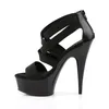 DELIGHT-669 Damen Sandale von Pleaser, Schwarz  , EU 40, US Produktbild-Vorschau 3