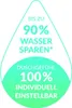 Puregreen Bad Wassersparer für die Dusche 50% Wasser sparen Produktbild-Vorschau 24