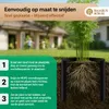 Bambusbörse wortelwering van HDPE, 35 m x 40 cm, 1 mm dik Productafbeelding-voorbeeld 6