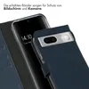 Selencia Echtleder Klapphülle Google Pixel 8a - Blau Produktbild-Vorschau 4