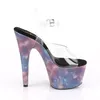ADORE-708REFL Damen Sandale von Pleaser, Transparent EU 37, Produktbild-Vorschau 5
