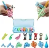 Stiftehalter, Ergonomische Fingerführung Bleistift Grip Produktbild-Vorschau 3